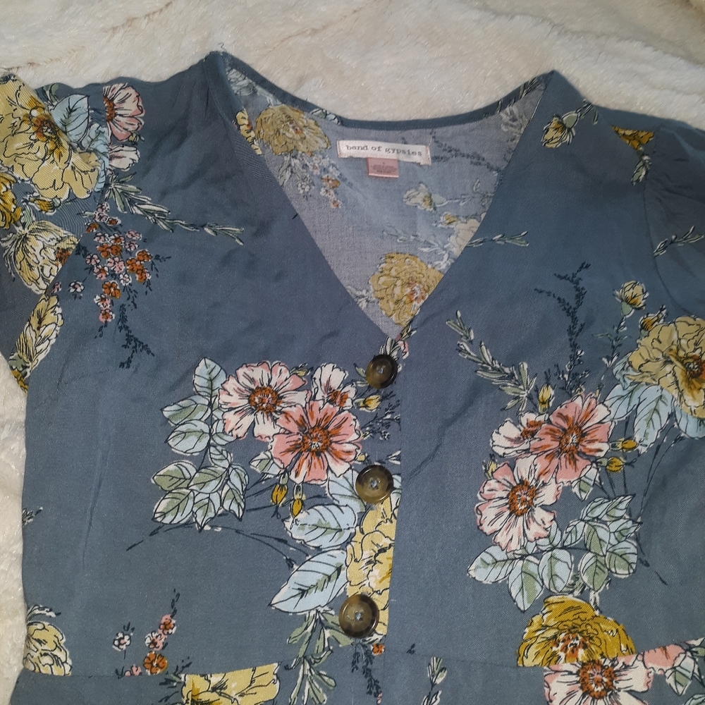 Floral jumpsuit